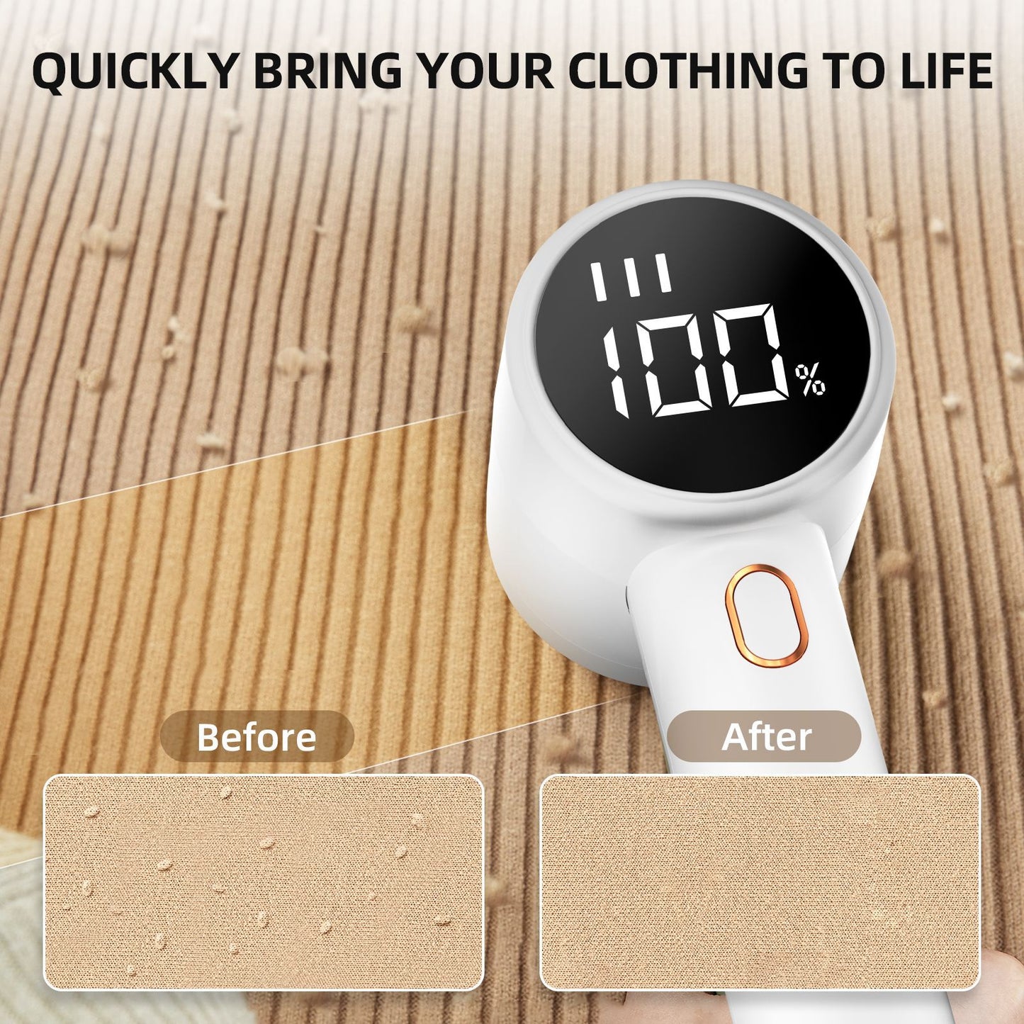 Removedor de Pelusa Eléctrico Portátil